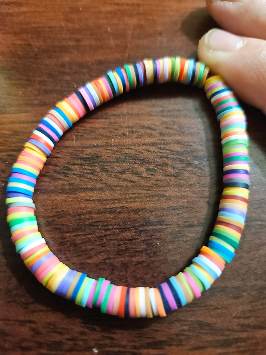 Heshi bead bracelet